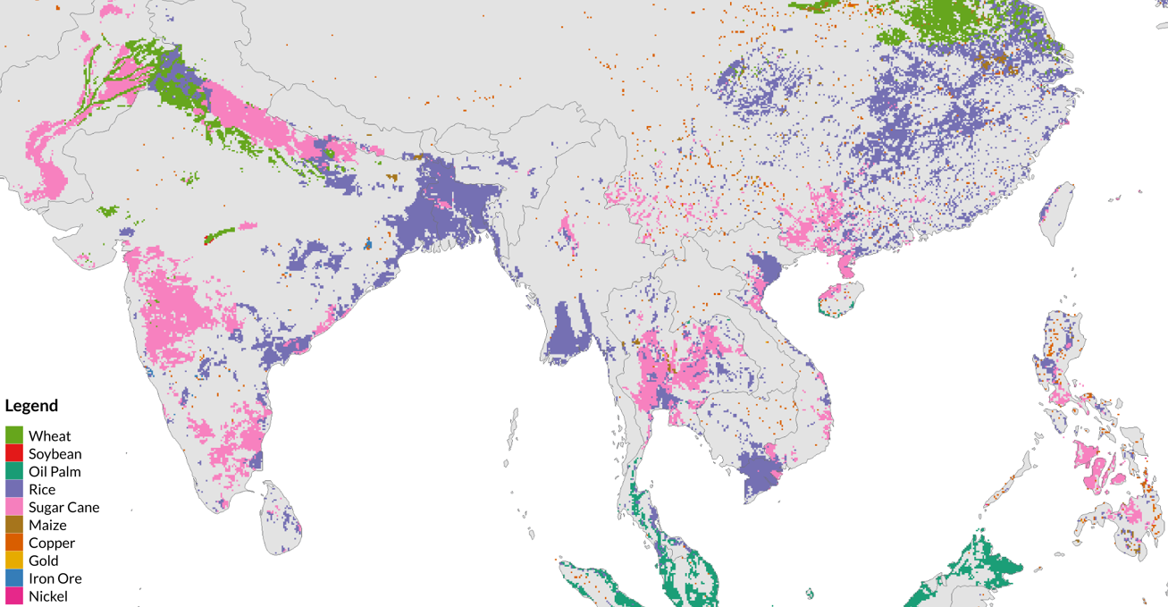 Extraction map_Asia